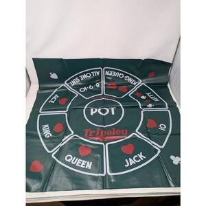 Tripoley Vintage 1969 Board Game Cadeco Games Crown Edition 225-Playmat